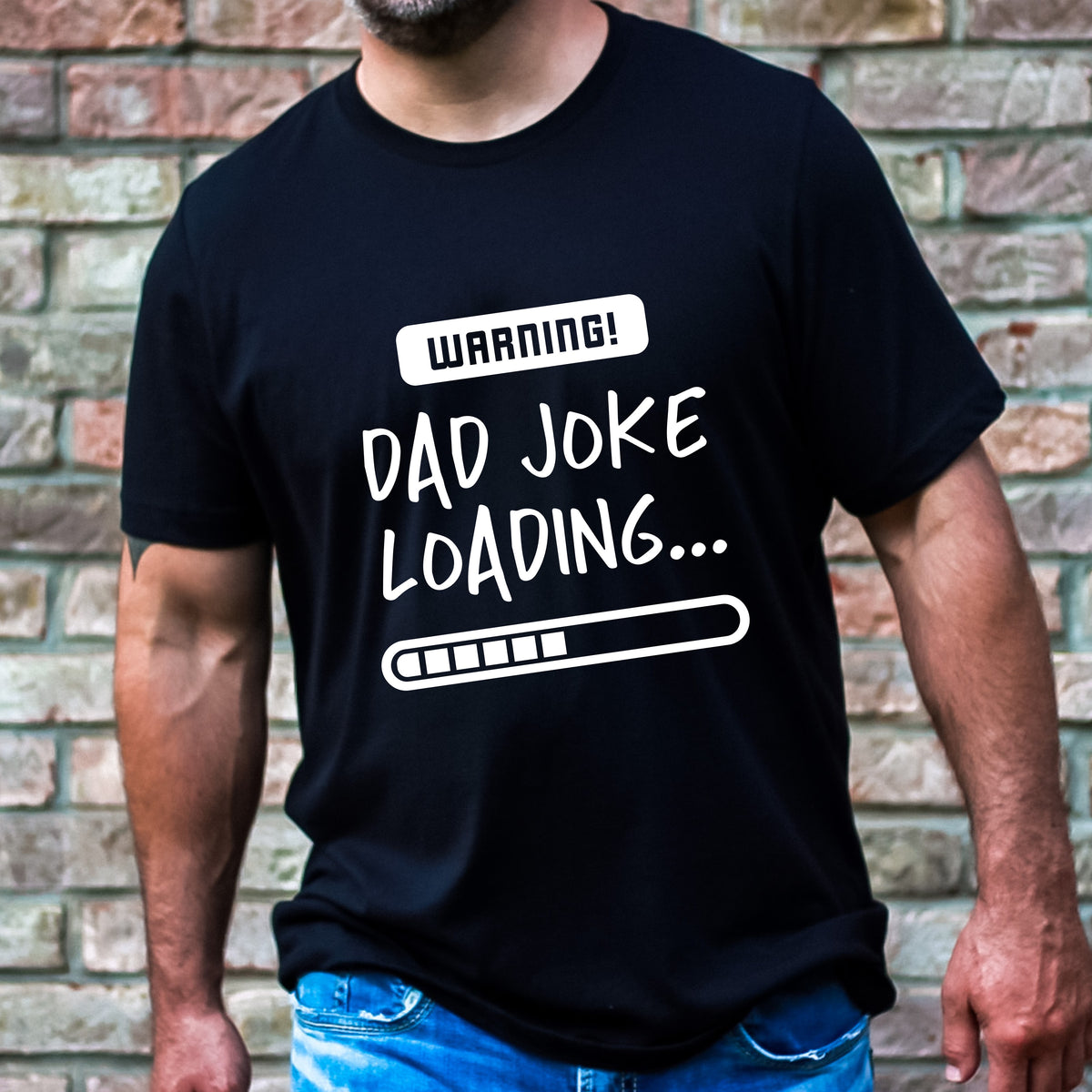 Warning! Dad Joke Loading T-shirt
