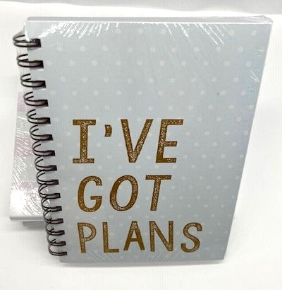 I've Got Plans Notebook