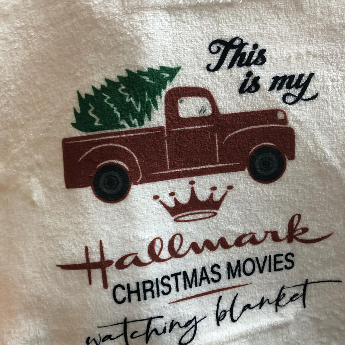 Christmas Movie Watching Blanket