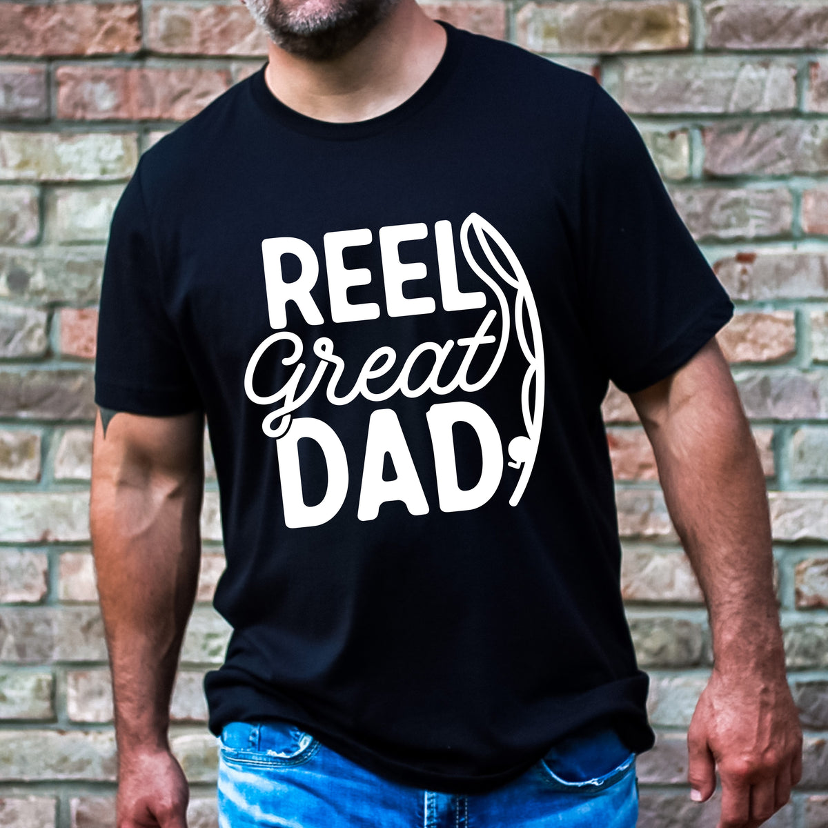 Reel Great Dad T-shirt